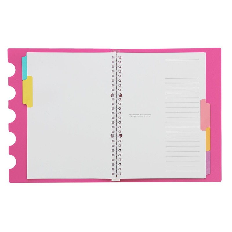 Maruman F116-08 Loose Leaf Binder B5 Five Chart, 26 Holes,
