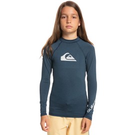 Quiksilver Boys All Time LS Youth Rash Guard (Pack of 1)