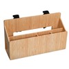 MobileVision Bamboo Side Desk or Table Organizer with C-Clamp Mount