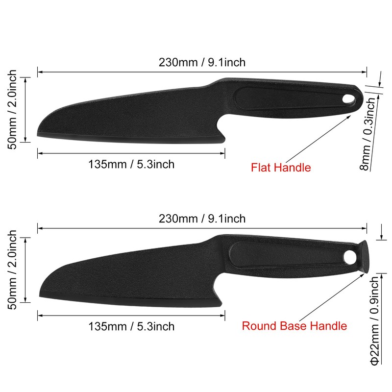 Anreak Nylon Knife for Nonstick Pans, Professional Safe Knife for