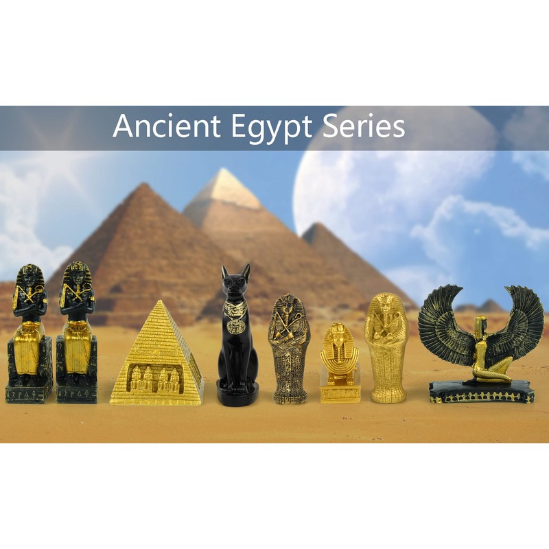 Transgood Egyptian Mini Sphinx Collectible Figurine 2.4" H Egypt Souvenirs
