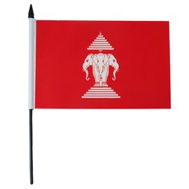 AZ FLAG Laos Table Flag 21 x 14 cm - Laos Table Flag 14 x 21 cm