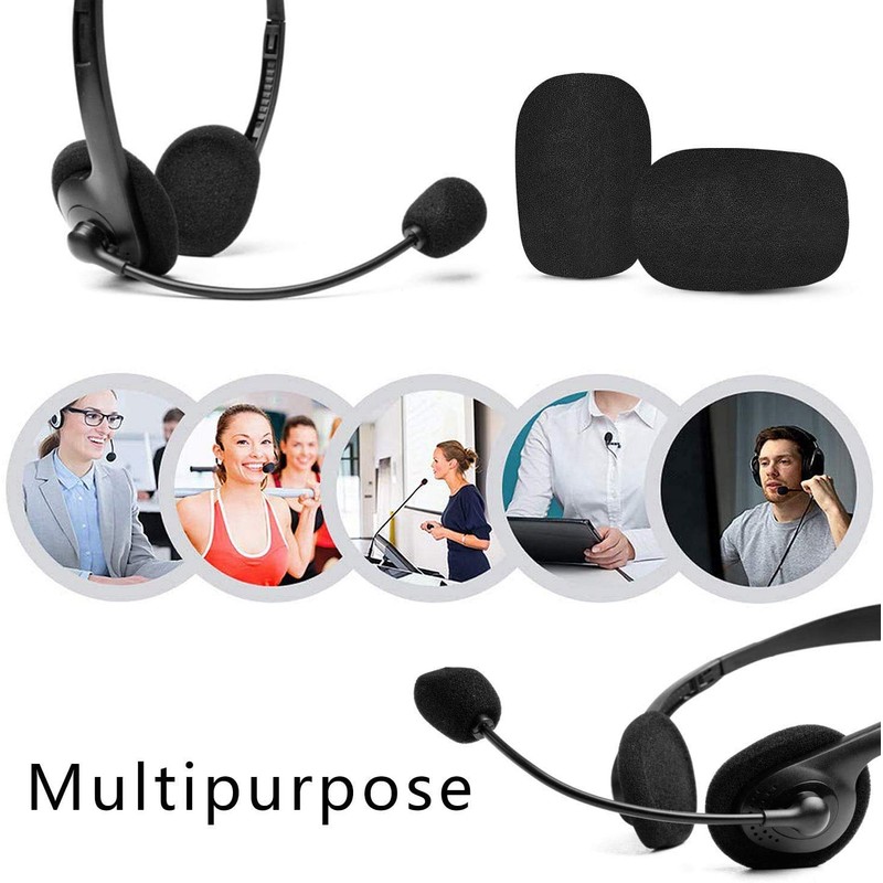 ZOYUBS Total Length 1.2 inches (30 mm) Headset, Pin Microphone,