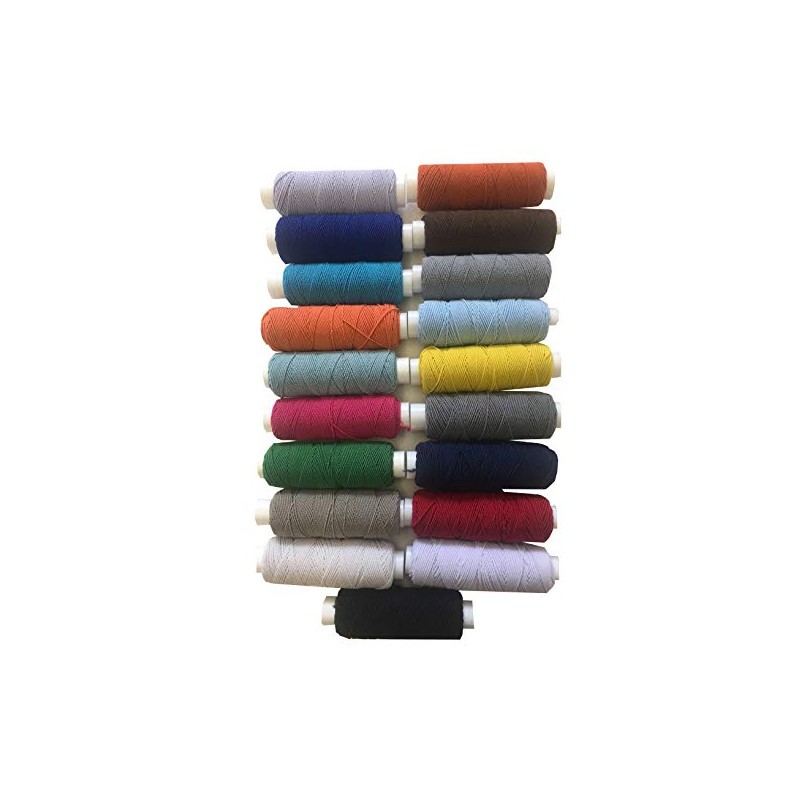 Shirring Shearing Elastic Thread, 20 Meter Each Colour Per Spool,