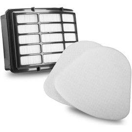 HEPA Filter + Foam Felt Filter Replacement Kit for Shark Navigator Lift-Away NV350 NV352 NV355 NV360 NV370 UV490 Vacuum Cleaner