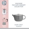 Typhoon Cafe Concept Teapot, Dark Grey, 1 Litre