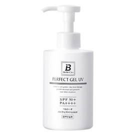 Bercio Perfect Gel UV TA 7.1 oz (200 g) / SPF 50+ PA++++ UV Protection Sunscreen, UV Protection, UV Care, UV Gel, Pump Type, Face, Body, Whole Body, Large Capacity, No Cleansing Necessary, Makeup Base