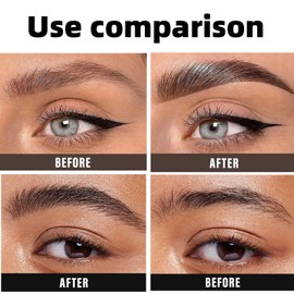 Tatto Eyebrow Tint,Eyebrow Tatto Peel off,Tatto Eye Brow Peel Off,Semi-Permanent Colour Eyebr/ow Dye,Peel Off Eyebro/w Tin/t,Eyebro/w Tin/t,Waterproof Eyebro/w Pencil Lasts Up to 3 Days(Black)