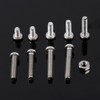 340 Pieces M3 Screws and Nuts Assortment Stainless Steel Pan