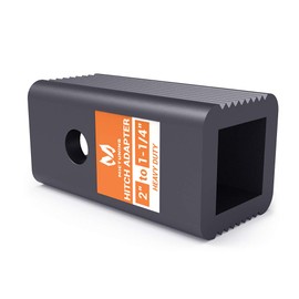 MICTUNING 2 inches Class III/IV to 1-1/4 inches Class I/II Receiver Hitch Adapter Insert Sleeve Mount Adapter-2 to 1.25 inches