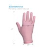 Donfri 6 Pairs Cotton Gloves Eczema Work Gloves Thin Protective