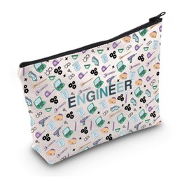 Engineer Gift Electrician Gift Civil Engineer Engineering Major Zipper Pouch Makeup Bag (Engineer Bag CA)
