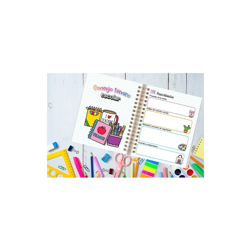 Agenda Maestra Personalizable 2026 Líneas