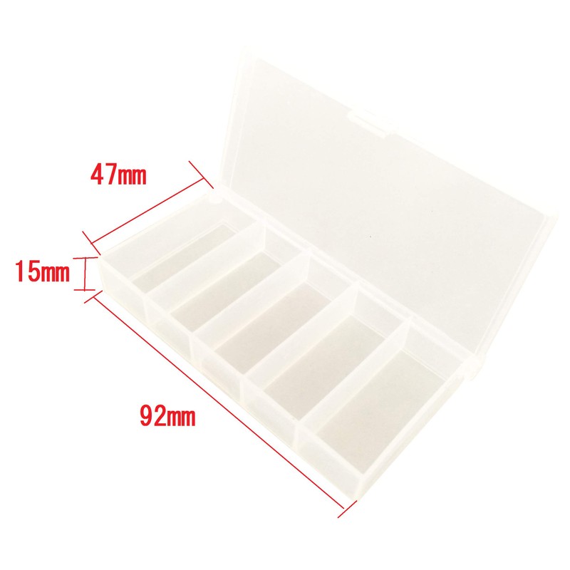 Orurdo Fishing Tackle Micro Spoon C Set, 0.08 oz (2.4
