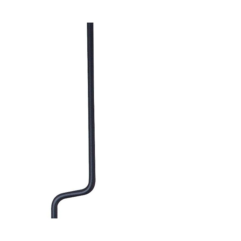 Panacea Deck Hanger Hooks, Black, 8.75" Hangers, Pack of 2