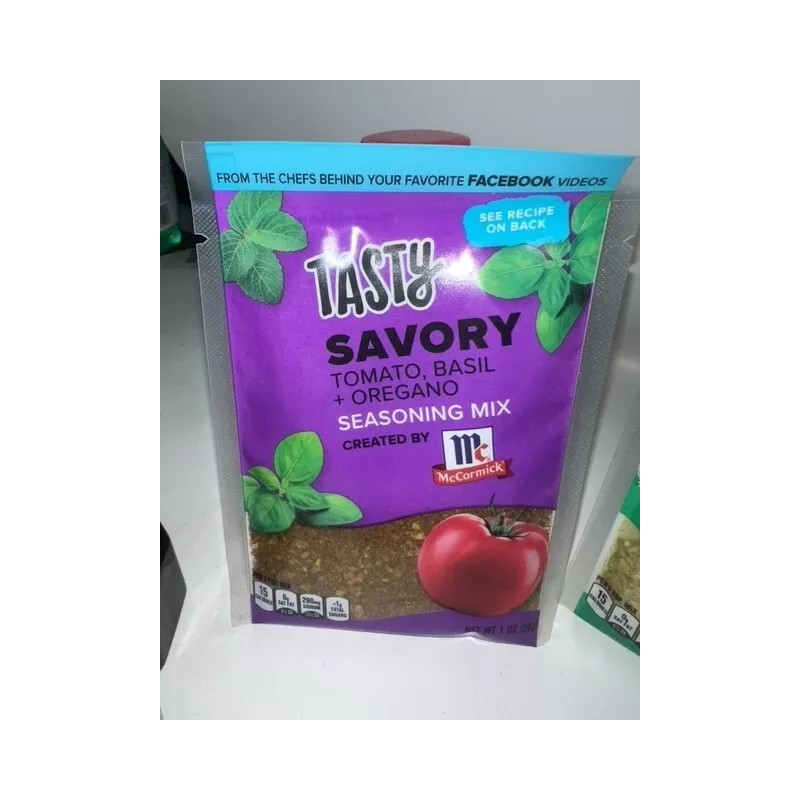 MCCORMICK TASTY 8 PACK VARIETY OF SEASONING MIX 1 OZ