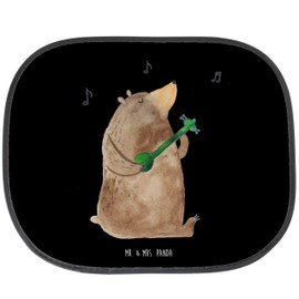 Mr. & Mrs. Panda Car Sun Shade Bear Guitar Gift Teddy Sun Protection Car Side Window Sun Protection Film Car Window Sun Protection