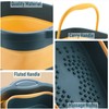 Collapsible Foot Tub Feet Soaking Spa Bath with Handle for