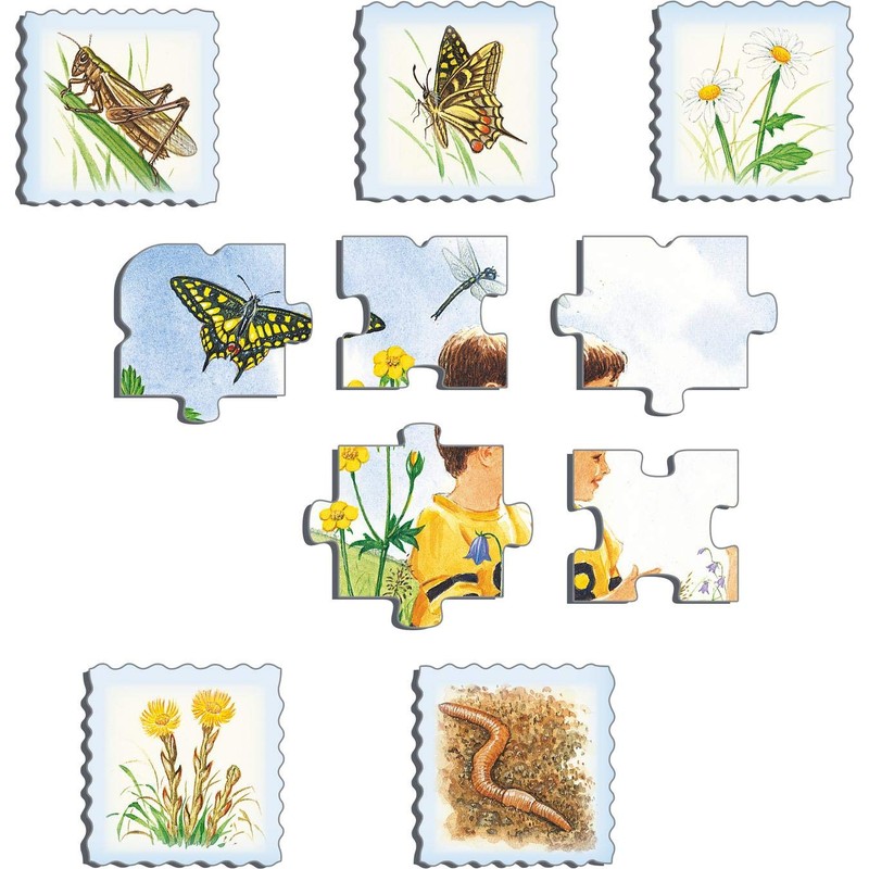 Larsen NA1 On the Meadow Dutch Edition Frame Puzzle 48