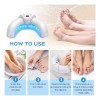 Dispositivo Ligero Para Hongos En Las Uñas De Los Pies