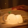 Night Light Silicon Elephant Nursery Night Lights 3 Brightness USB