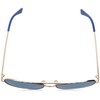 Love Moschino Women's MOL011/S Sunglasses, Blue (Azure), 59.0
