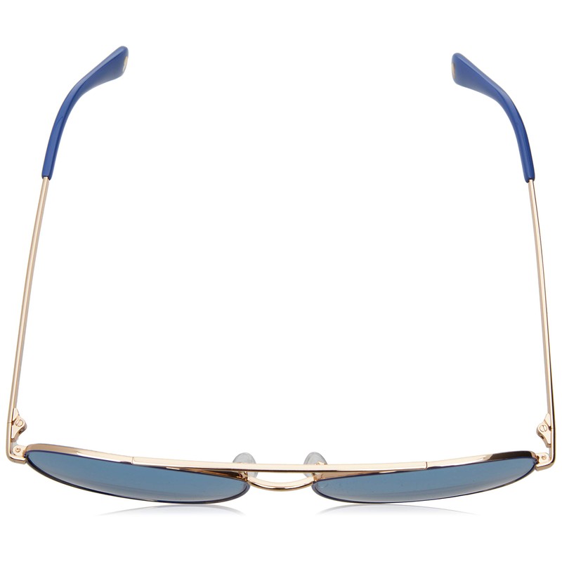 Love Moschino Women's MOL011/S Sunglasses, Blue (Azure), 59.0