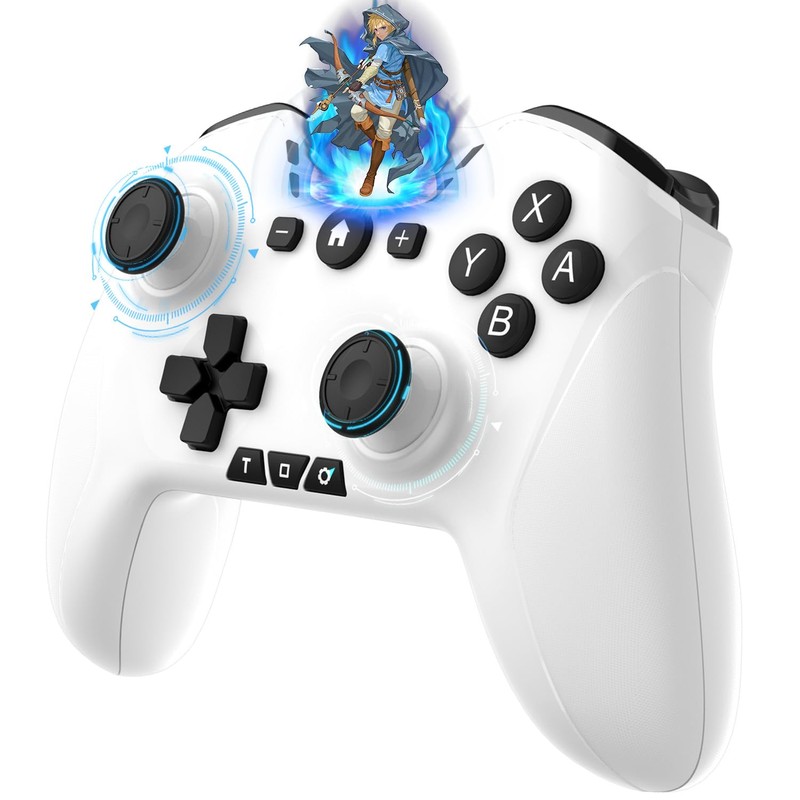 Ligame Switch Pro Controller, Bluetooth Wireless Gamepad for N Switch/Lite/OLED,