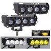 Par Luces Faros Auxiliares Led De Lupa Para Auto Moto