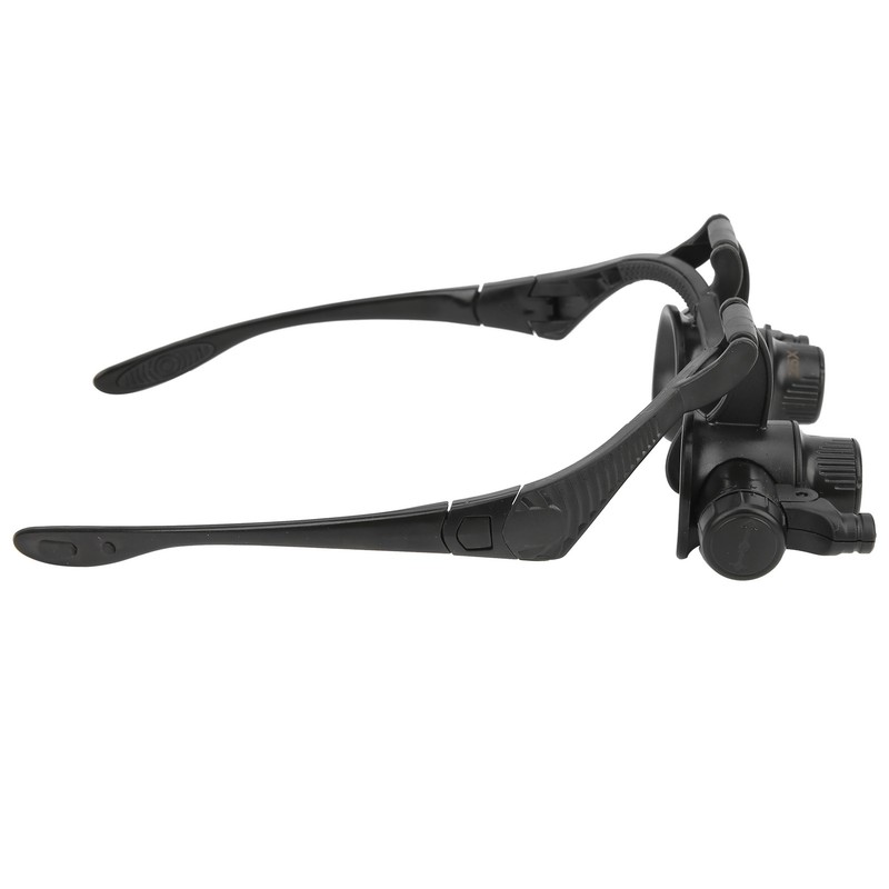 Jewelry Magnifying Glass with 2 LED Light 8 Interchangeable Lens