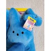 peeps NWT Kids Easter Peeps Plush Bunny Blue Slippers with
