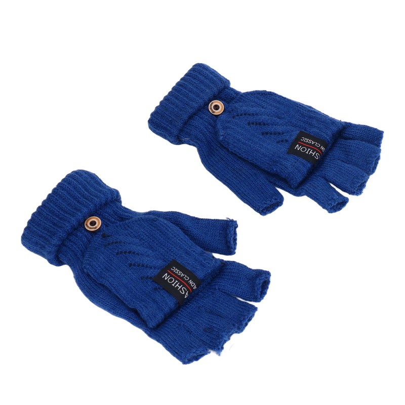 1 Pair USB Heated Gloves Electric Heating Thermal Knitting Gloves