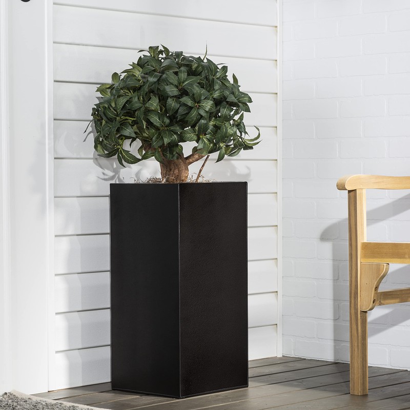 Rust-Oleum 7215502 Stops Rust Hammered Finish Brush Paint, Quart, Black