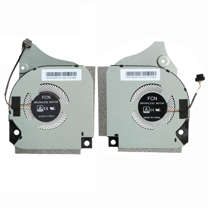 Fleshy Leaf 12V 1A CPU+GPU Cooling Fan Replacement for Dell