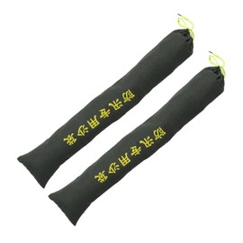 Operitacx 2Pcs Reusable Canvas Flood Protection Sandbags Thickened Water Absorbing Bags for Hurricane and Flood Control Durable Storage for Home Flood Barriers