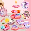SACBRZZ Tea Set Children's Kitchen Accessories, Tea Set Wooden Toy,