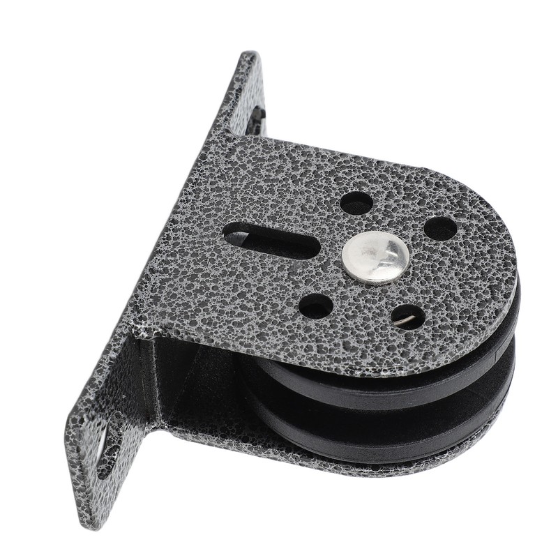 Wall Mount Pulley Wheel Iron Heavy Duty Traction Silent Fixed