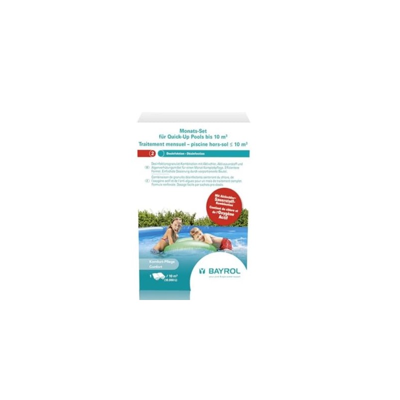 Bayrol Monthly Set Quick-Up Pool up to 10 m³ -