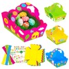 LANGFON 8 Packs Easter Gift Boxes Easter Egg Treat Boxes