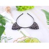 Bonnie Z. Leonardo Leopard Ears Cat Ears Headband Furry Grey