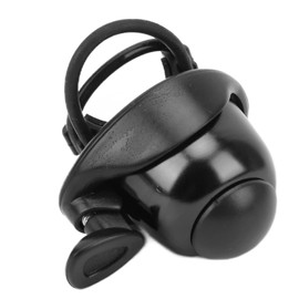 POENVFPO Bike Bell, Quick Release Bike Ring Bell Cycling Handlebar Horn Aluminum Alarm Bell for Adults Kids (Black)