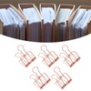 30Pcs Wire Binder Clips 2in Wide Hollow Out Strong Metal