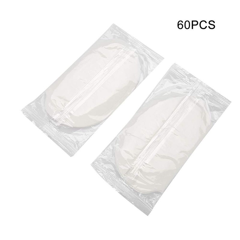 60Pcs Underarm Sweat Pads, Disposable Armpit Shields with Comfortable, Sweat
