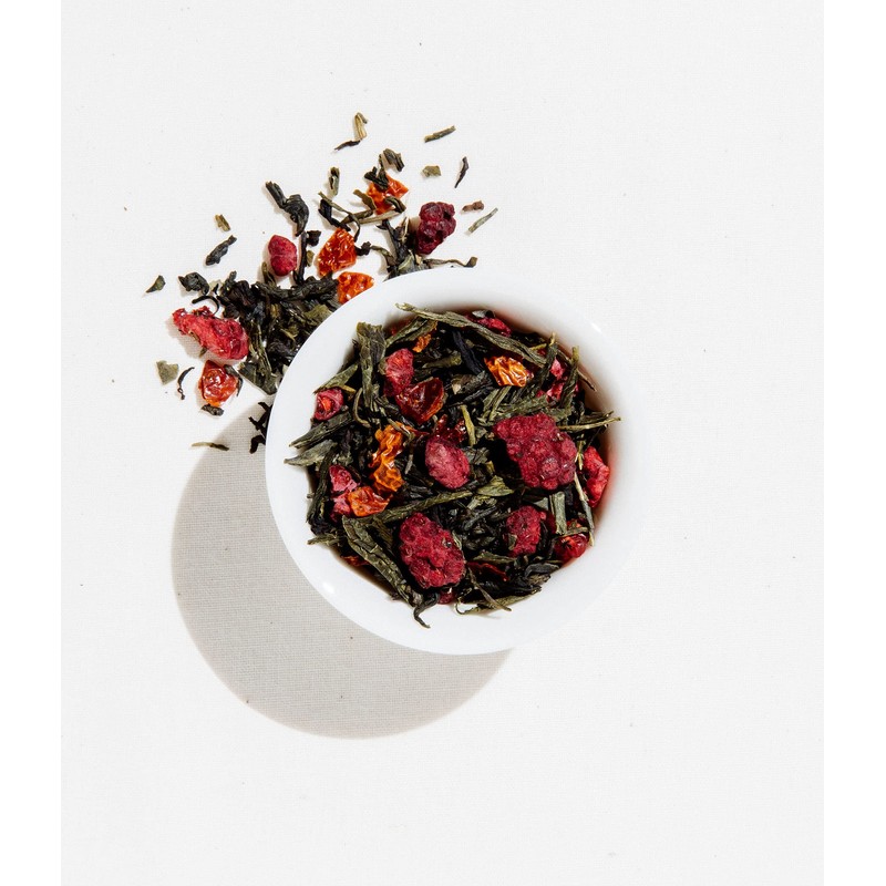 Art of Tea | Organic Green Pomegranate Tea| 50 Eco