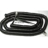 Generic Lot of 5 Flat Black Long Handset Phone Cord