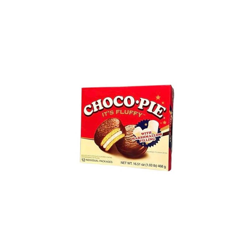 1 Pack - Choco Pie with Marshmallow - Banh Choco