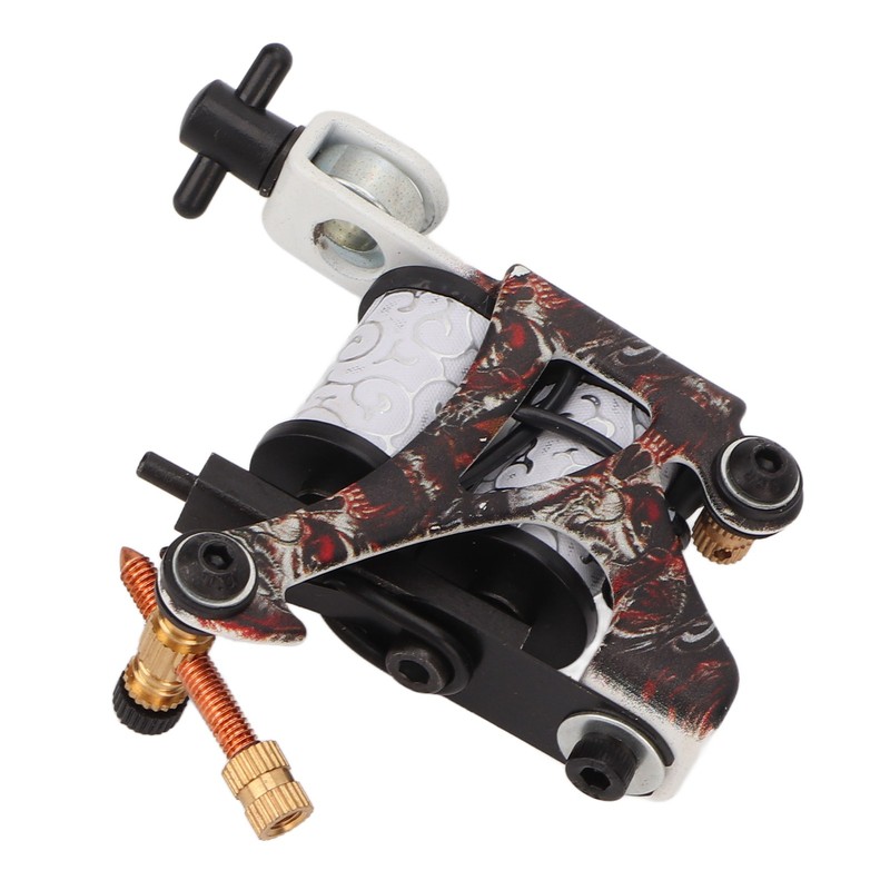 Tattoo Coil Machine 10 Wraps Lightweight Precise Liner Shader Stable