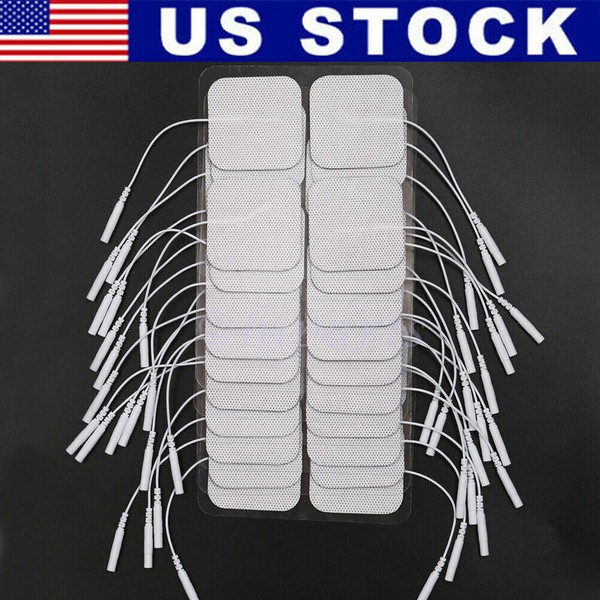 Unbranded 40 TENS Electrode Pads EMS Replacement Unit 7000 3000
