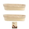 Banneton Bread Proofing Basket, Proofing Basket for Sourdough Bread Baking,