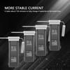Intelligent Battery Charger with 4 Battery Ports 2 USB Ports